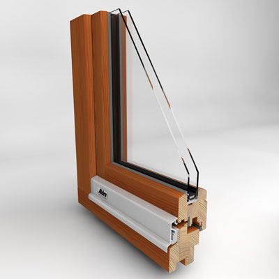 Aldra Fenster aus Holz - Win 68 classic